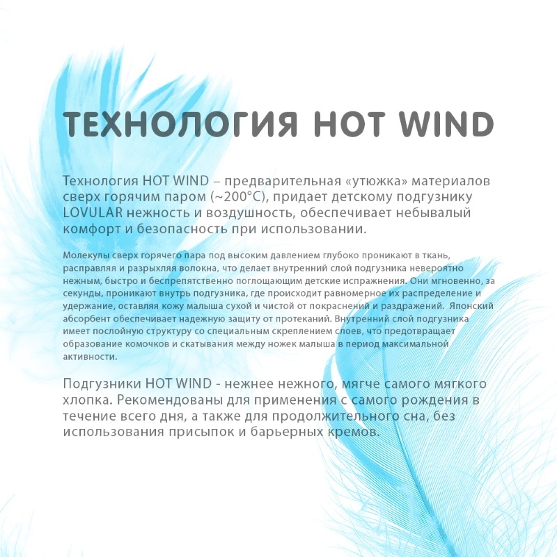 Подгузники LOVULAR Hot Wind L (9-13 кг) 54 шт. - фото 2