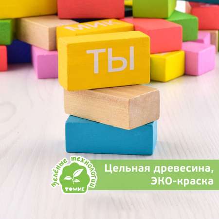Игрушка Томик кубики Читаем слоги