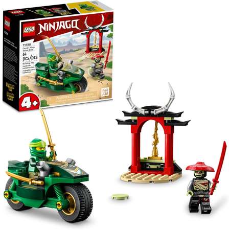 Конструктор LEGO NINJAGO Ниндзяго Уличный велосипед блочный