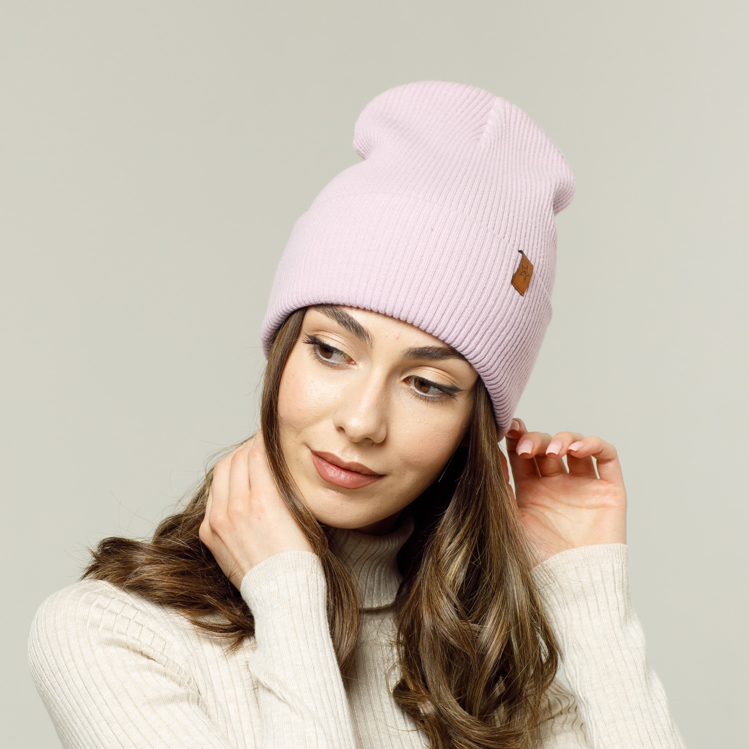 Шапка Bai FAMILY ZV-05Сиреневый - фото 1