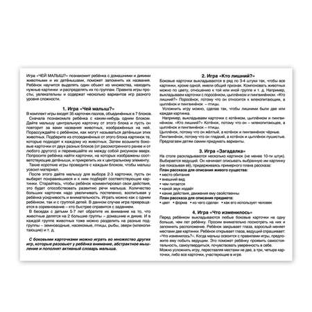 Настольная игра Русский стиль Чей малыш