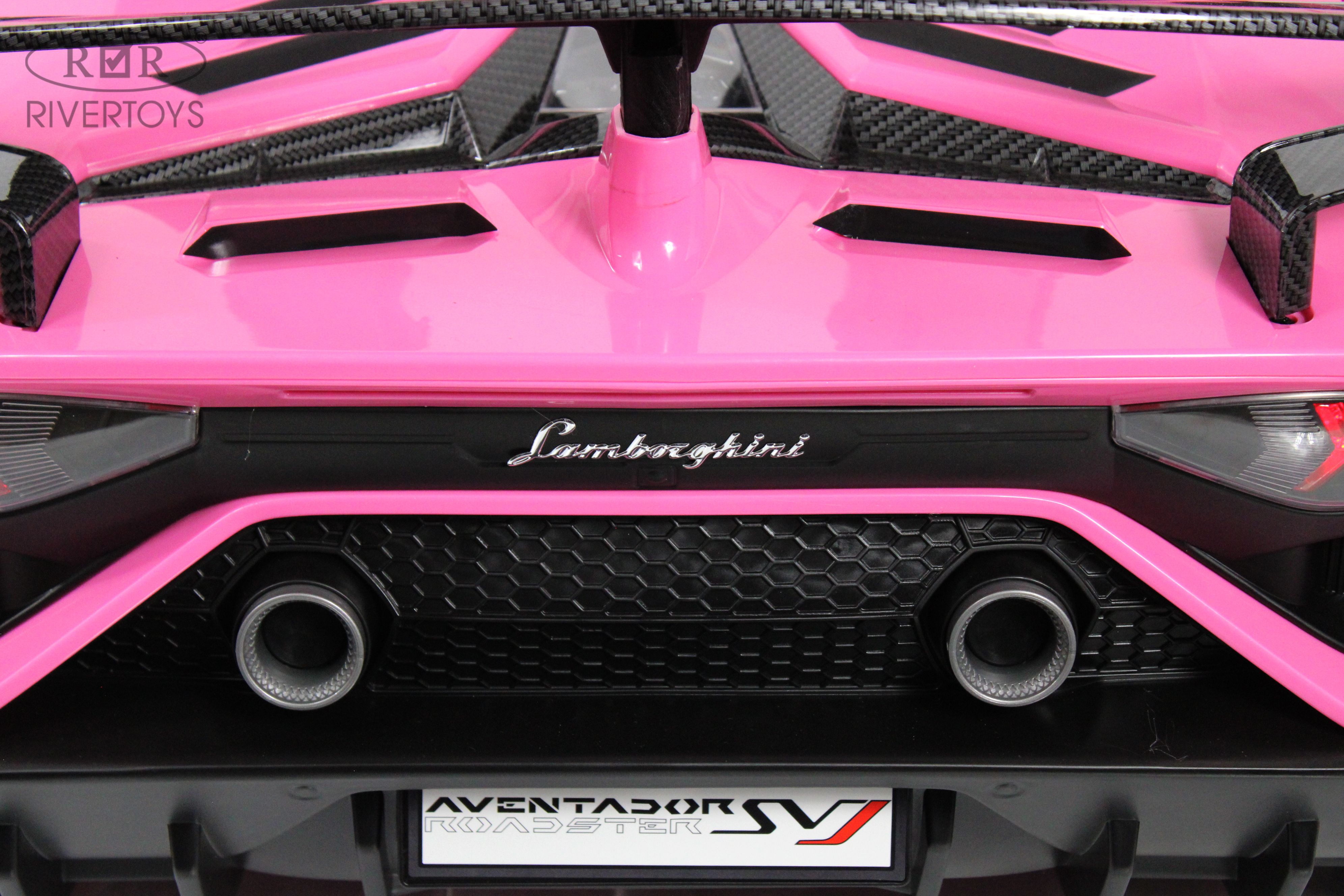 Электромобиль RIVERTOYS A111MP-PINK С пультом ДУ - фото 27