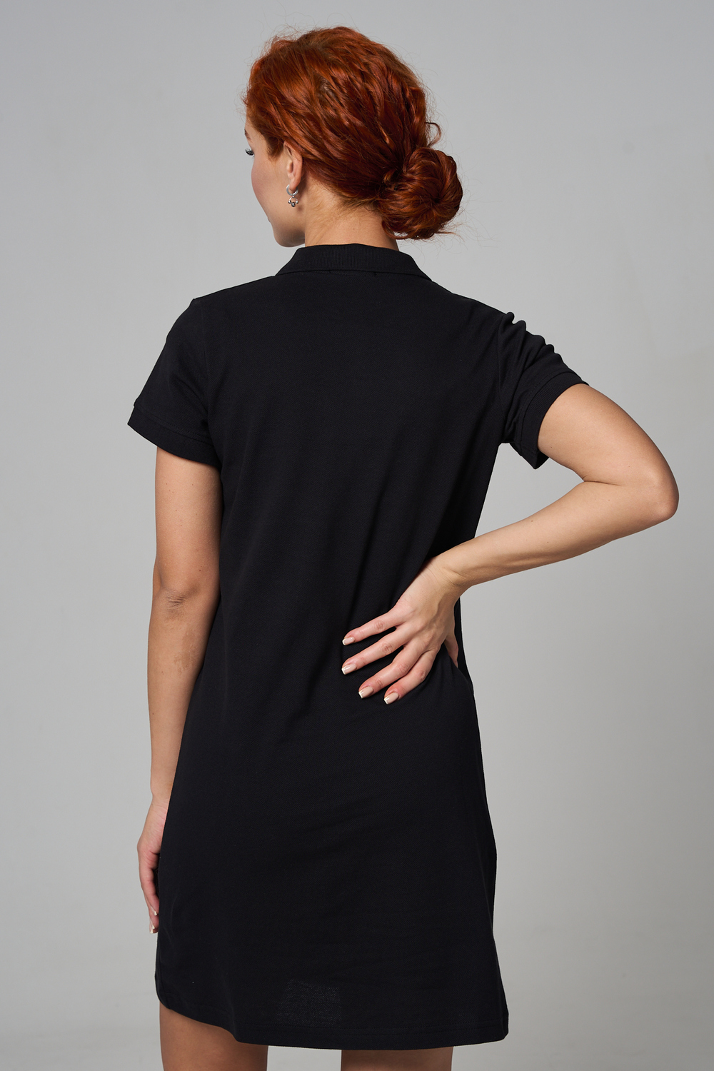 Платье Натали Суслова 14413/1 черный - фото 11