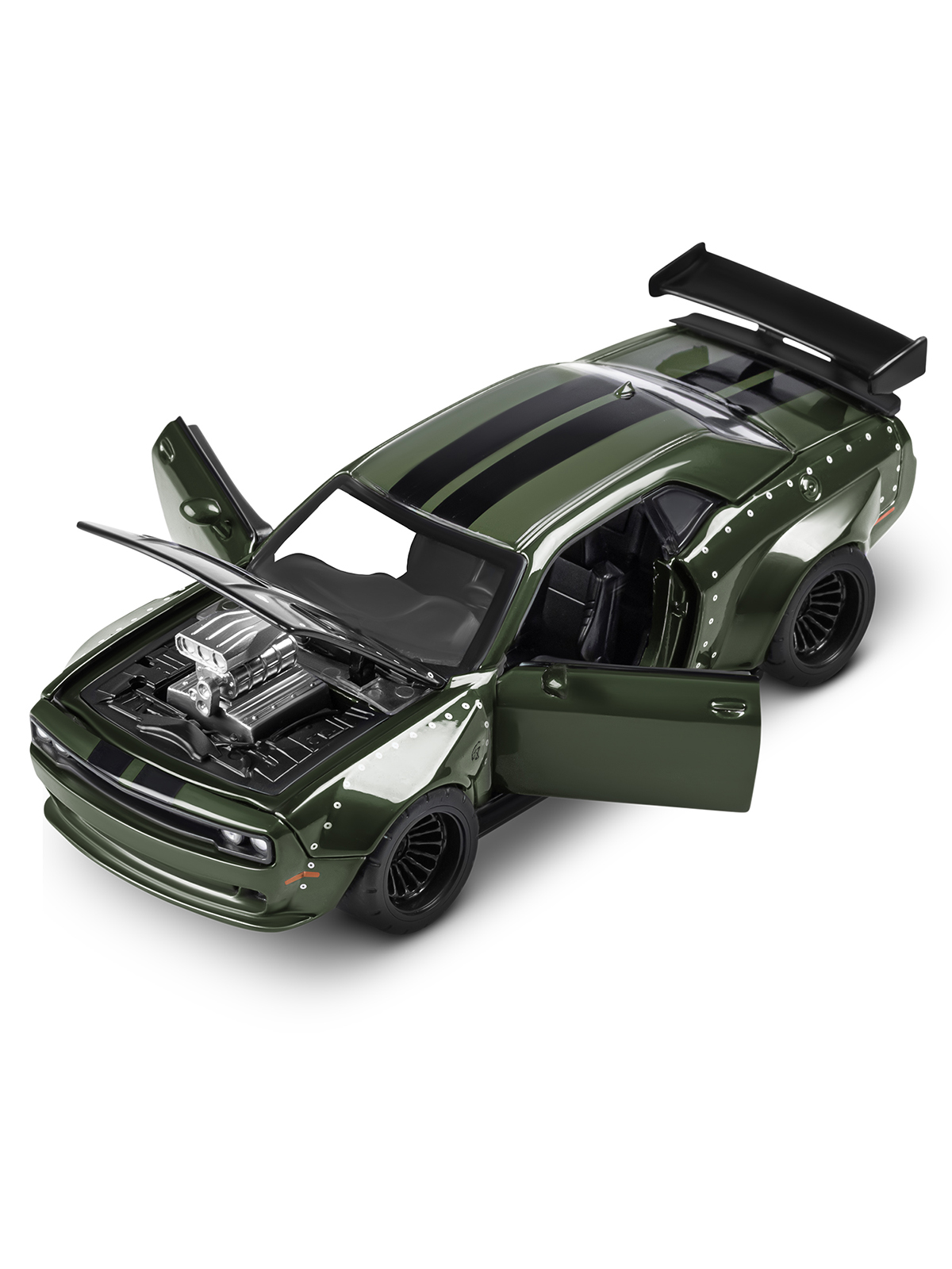 Автомобиль АВТОпанорама Dodge Challenger SRT Jailbreak 1:36 JB1251728 - фото 35