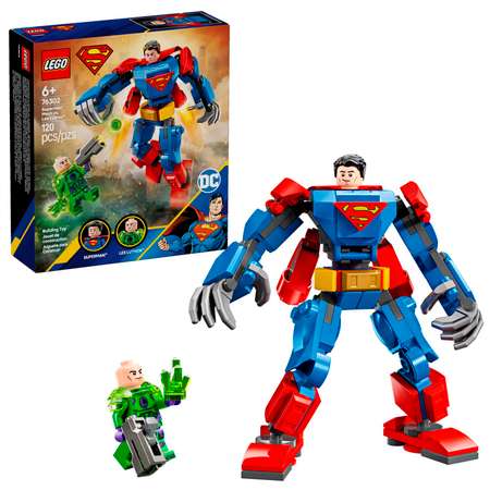 Конструктор LEGO DC Super Heroes Супермен против Лекса Лютера блочный