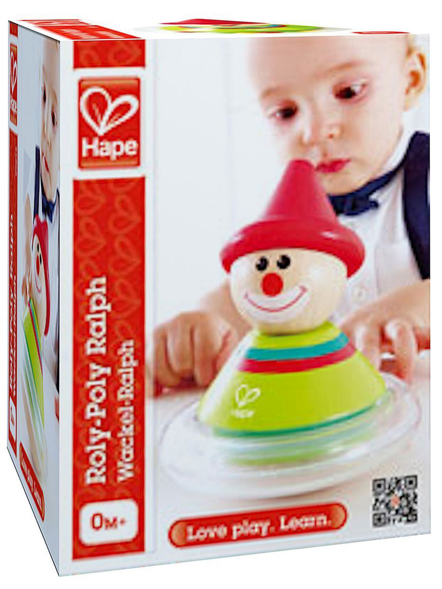 Игрушка Hape неваляшка Роли-поли ральф - фото 10