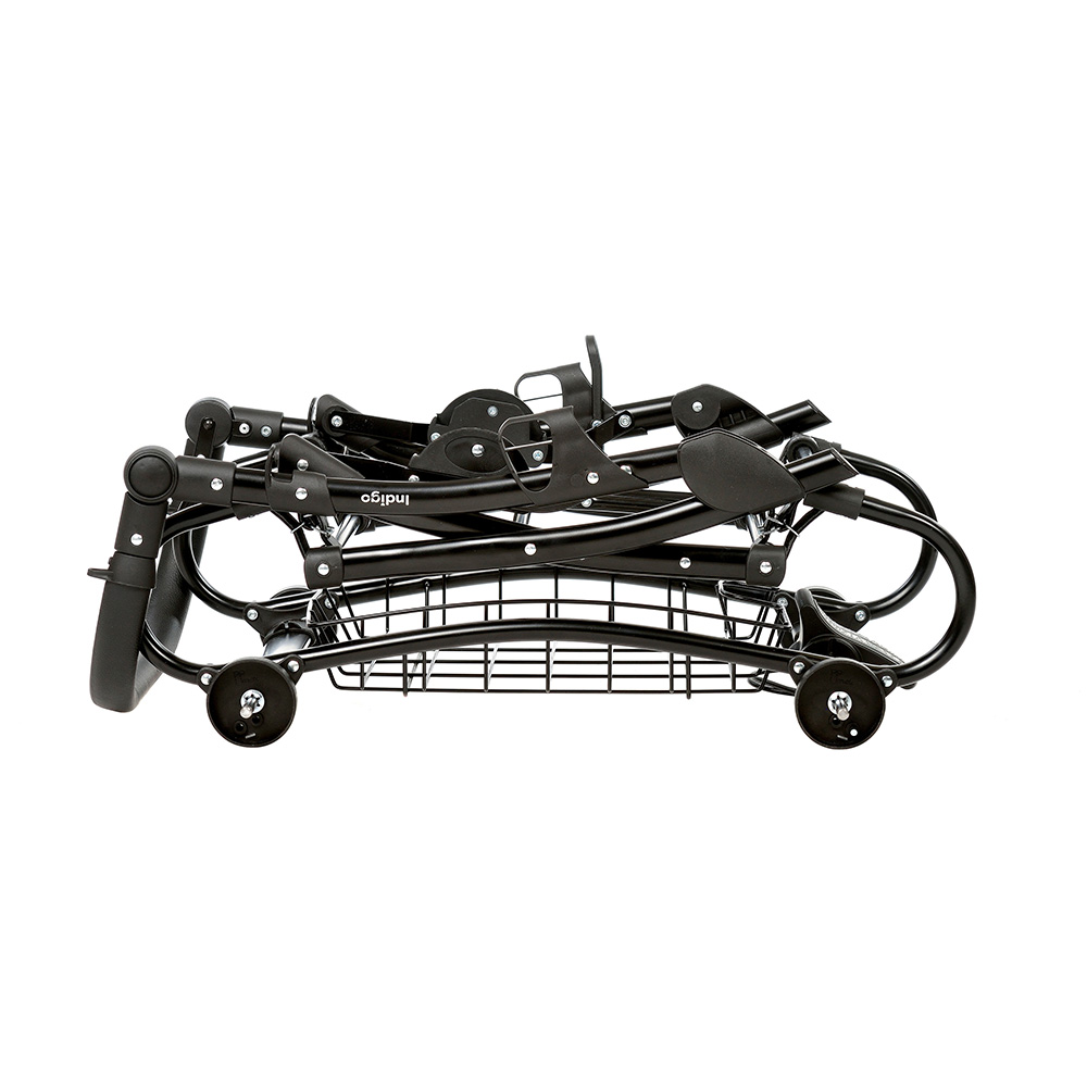 Коляска 2в1 Indigo Porto Classic 08 черный - фото 4