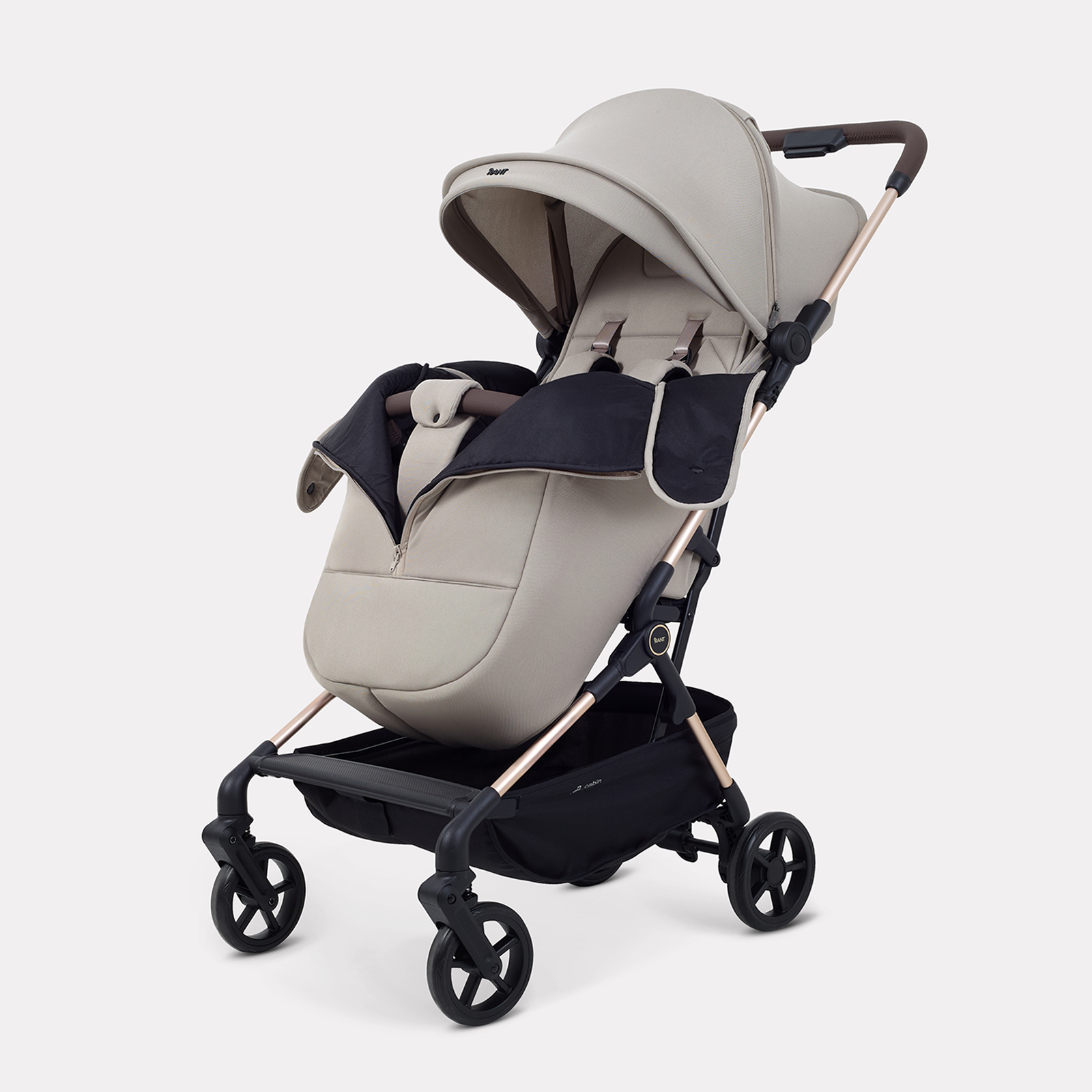 Коляска прогулочная Rant Avion бежевый - фото 4
