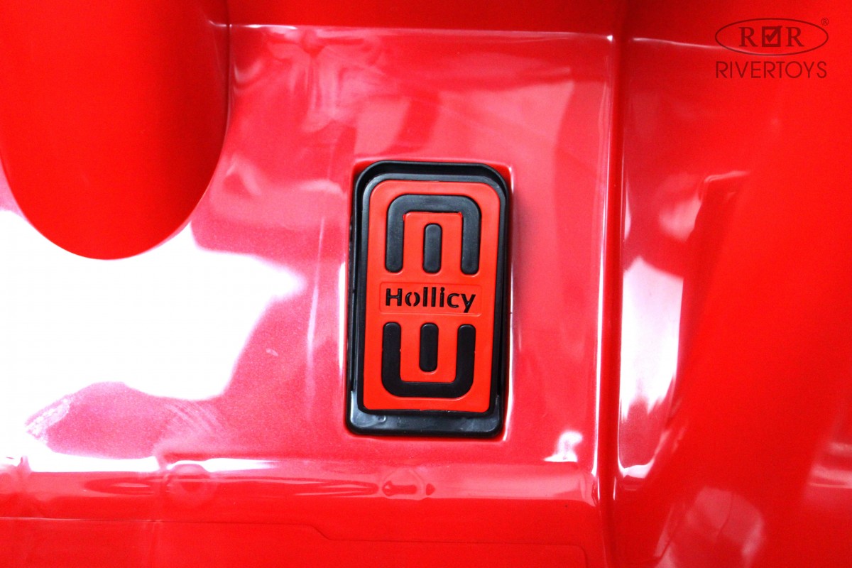 Электромобиль RIVERTOYS A555AA-RED С пультом ДУ - фото 29