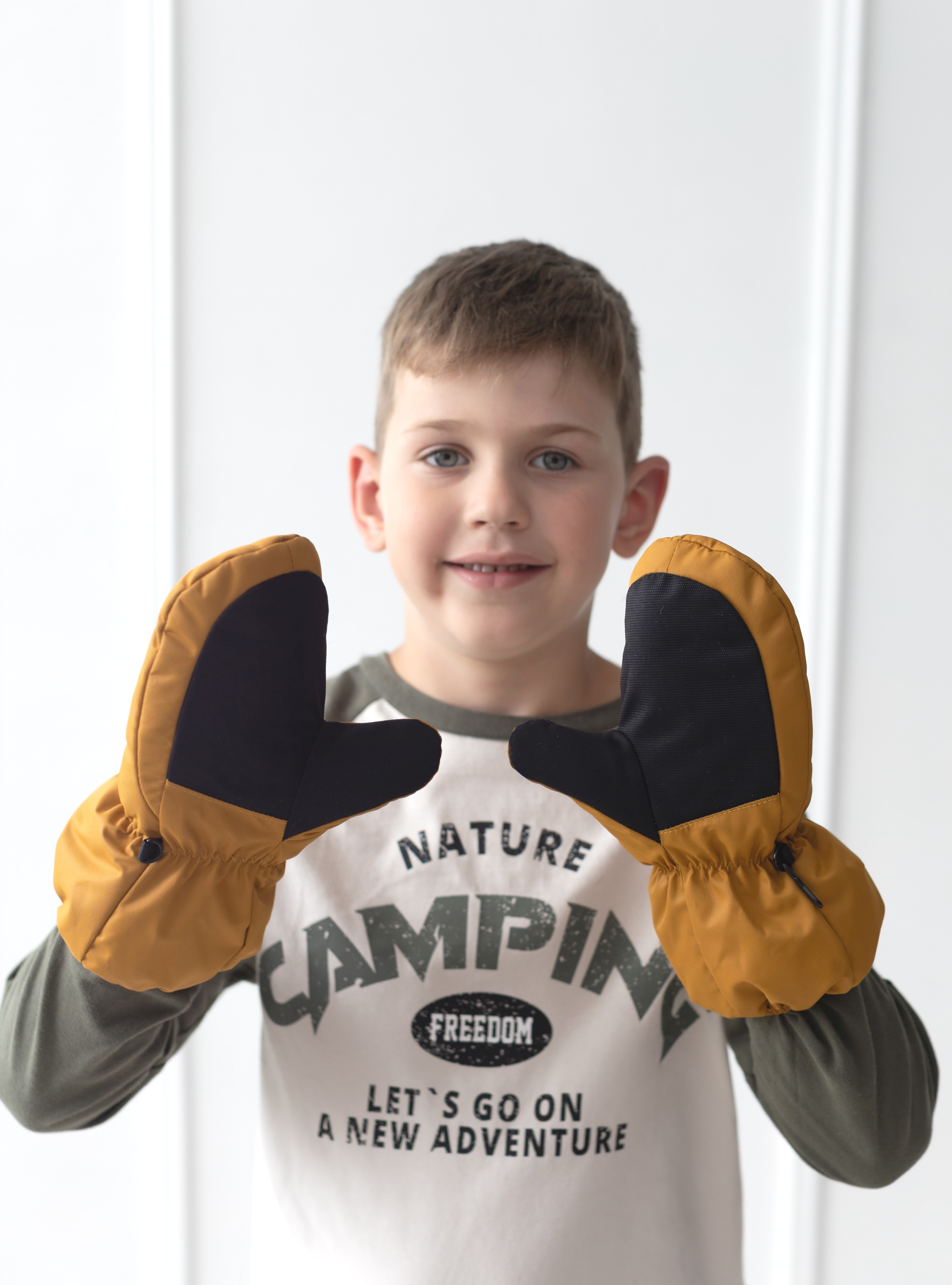 Варежки ARCTICMAGIC Р-308горчичный - фото 3