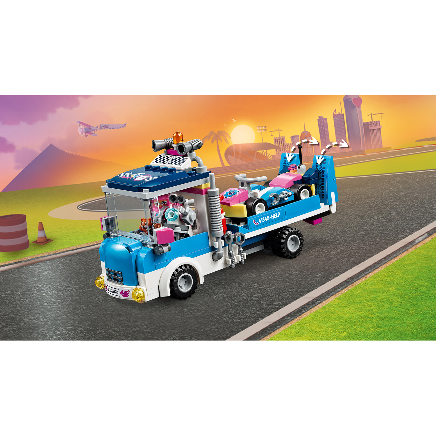 Конструктор LEGO Friends Грузовик техобслуживания - фото 4