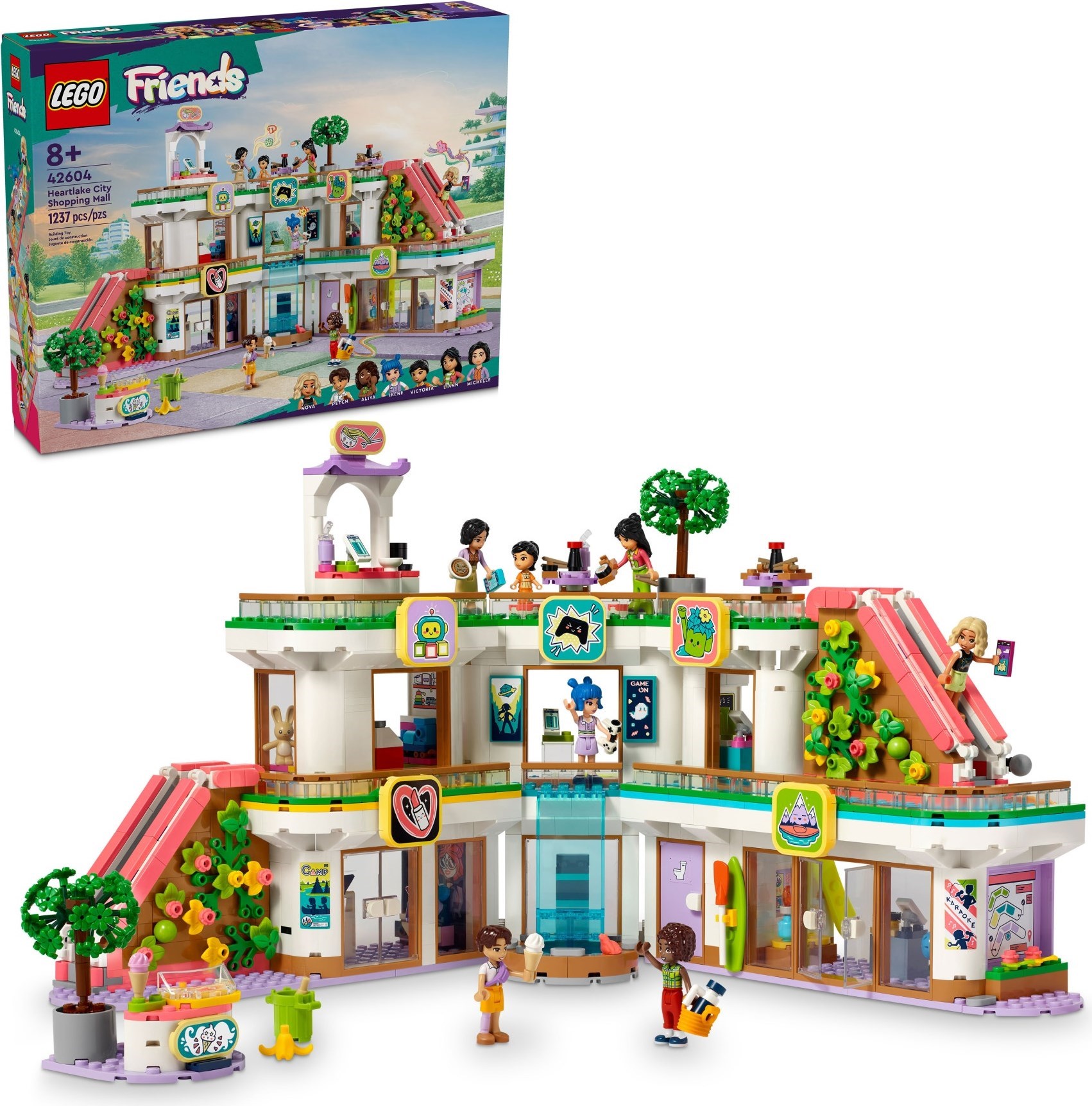 Изображение товара LEGO Friends Торговый центр Хартлейк Сити 196 деталей для детей от 8 лет Изображение товара LEGO Friends Торговый центр Хартлейк Сити 196 деталей для детей от 8 лет