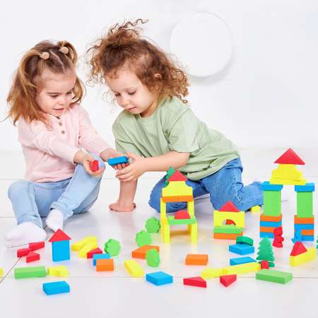 Конструктор ElBascoToys мягкий