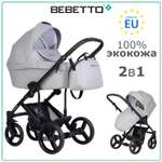 Коляска 2в1 Bebetto Magnum Light Pro серебряный