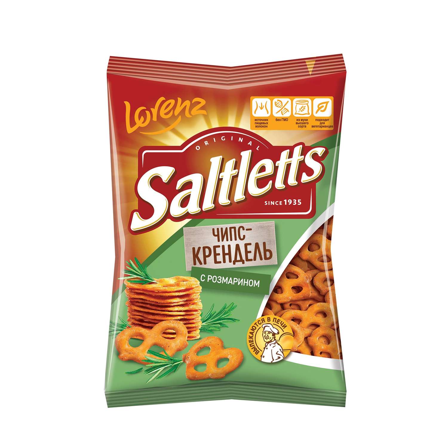 Хлебцы Lorenz Розмарин 70 г - фото 1