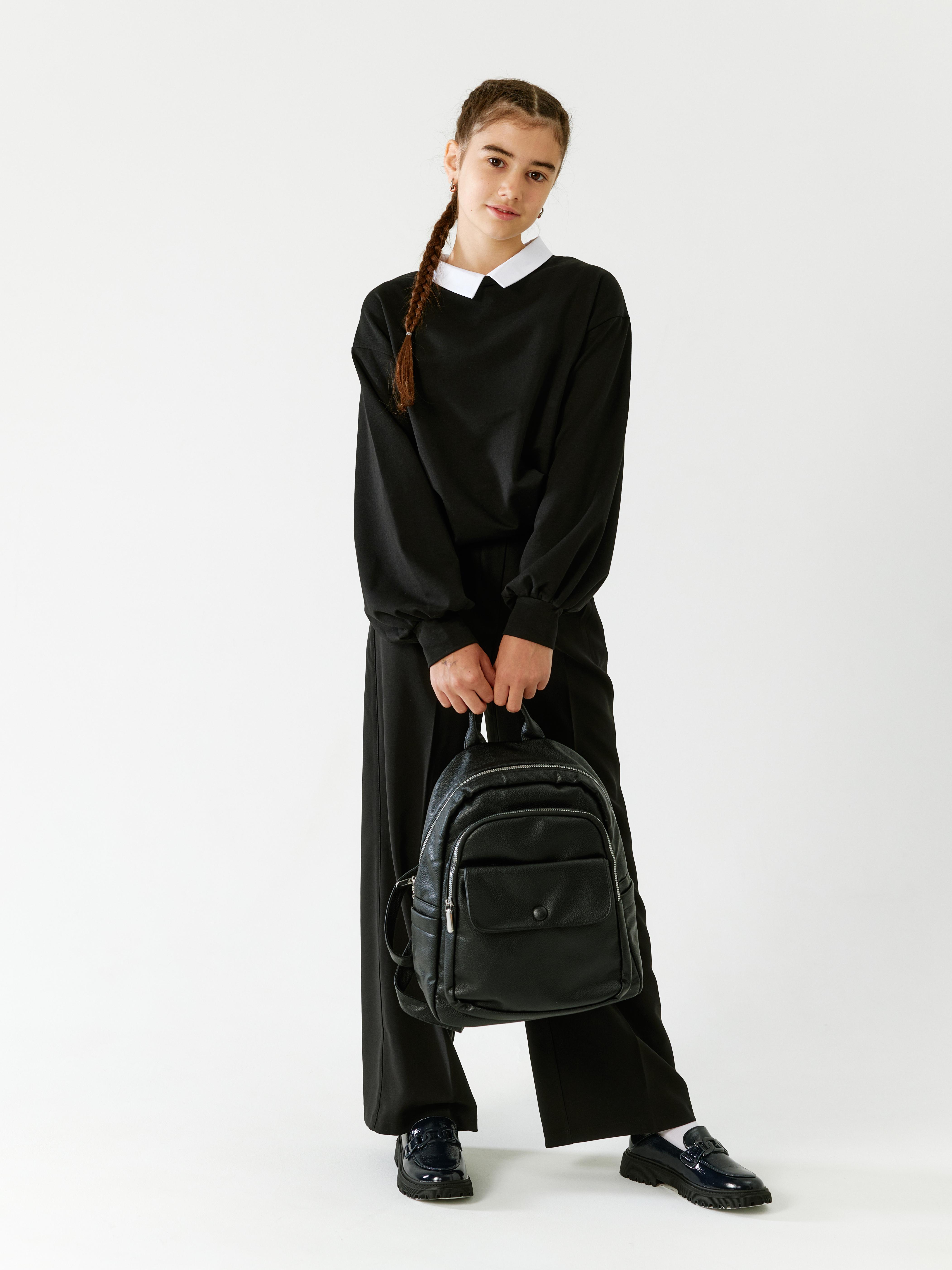 Свитшот macio лонг_черный - фото 2