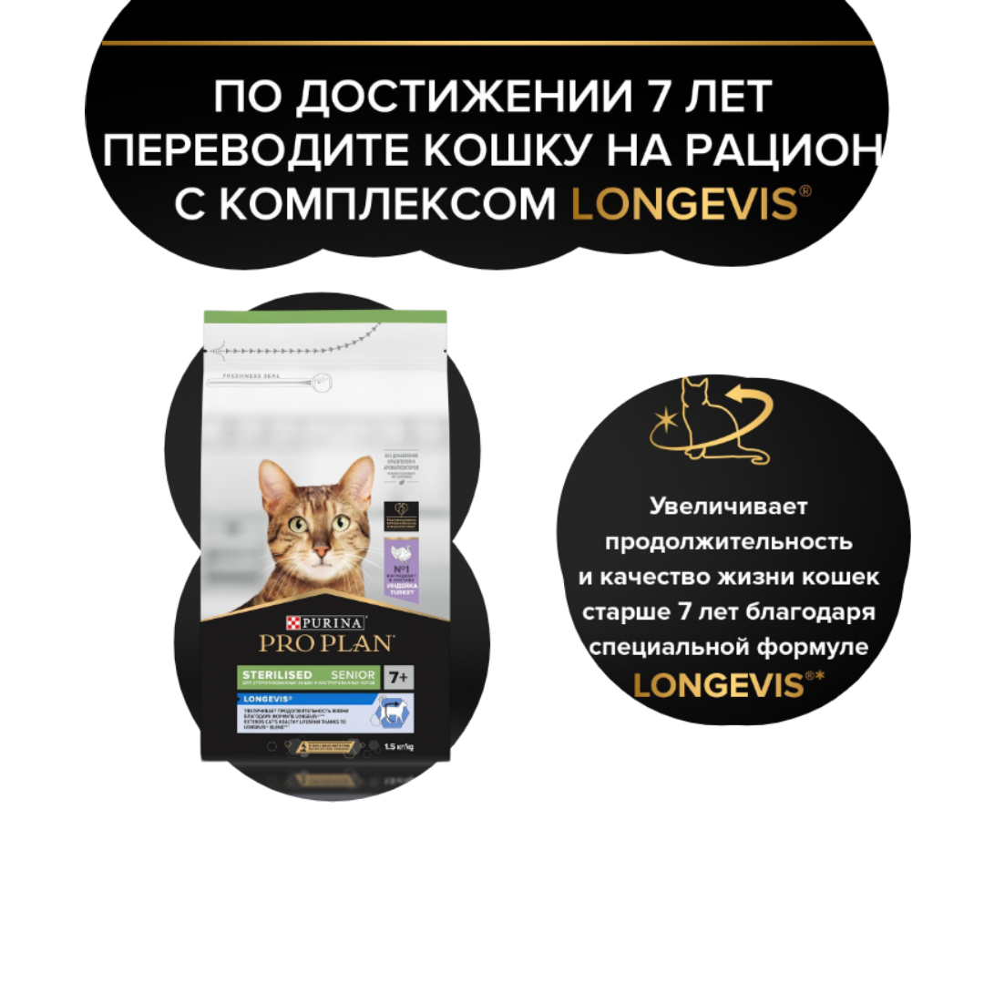 Сухой корм PRO PLAN OptiRenal Sterilised - фото 3