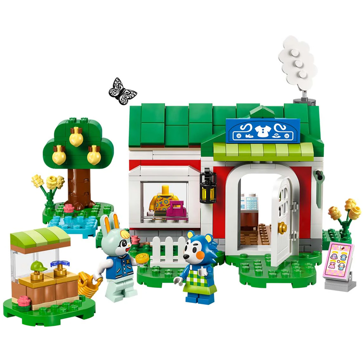Конструктор LEGO Animal Crossing Магазин одежды Сестёр Эйбл 322 дет. - фото 3