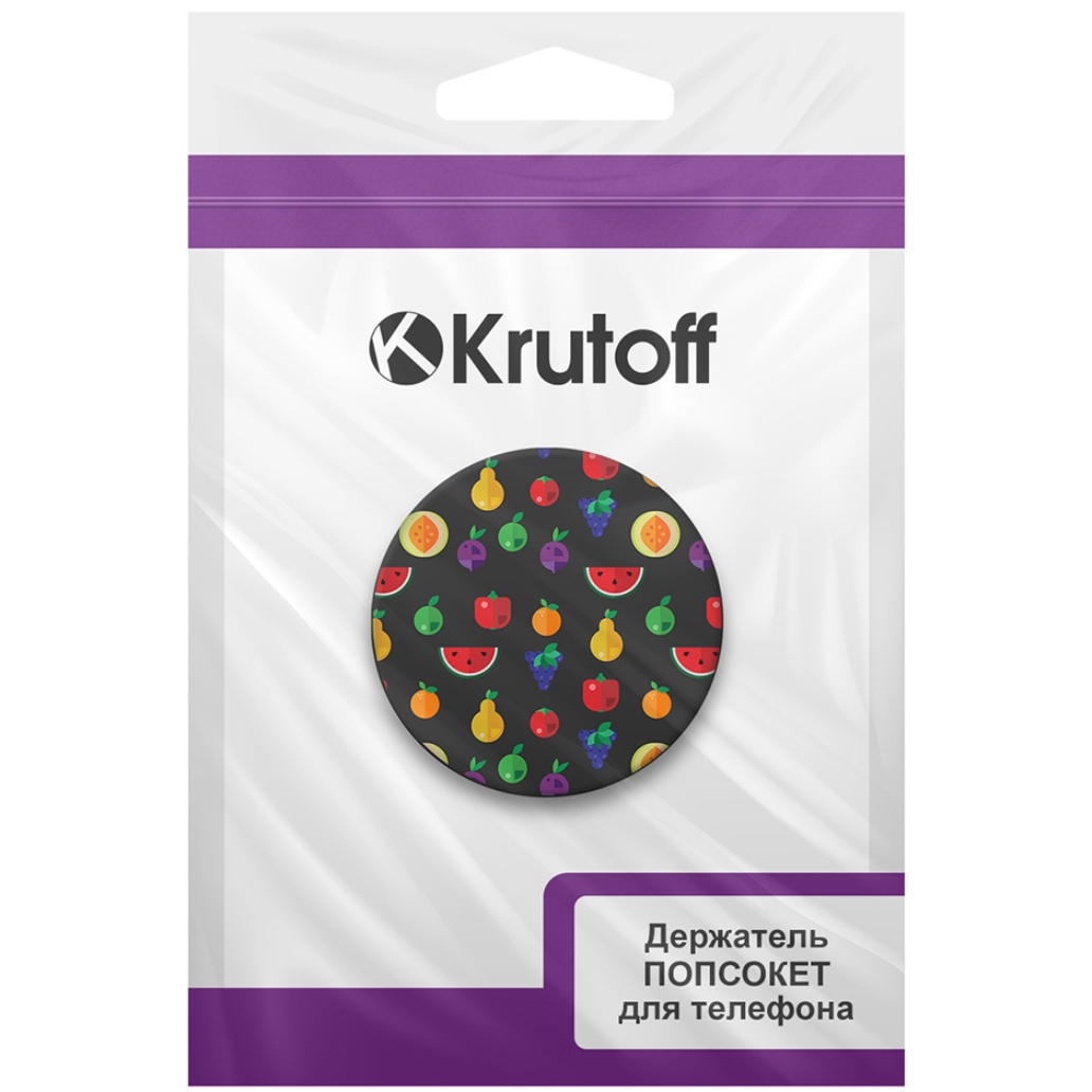 Держатель для телефона Krutoff Попсокет Природа Овощи и Фрукты - фото 7