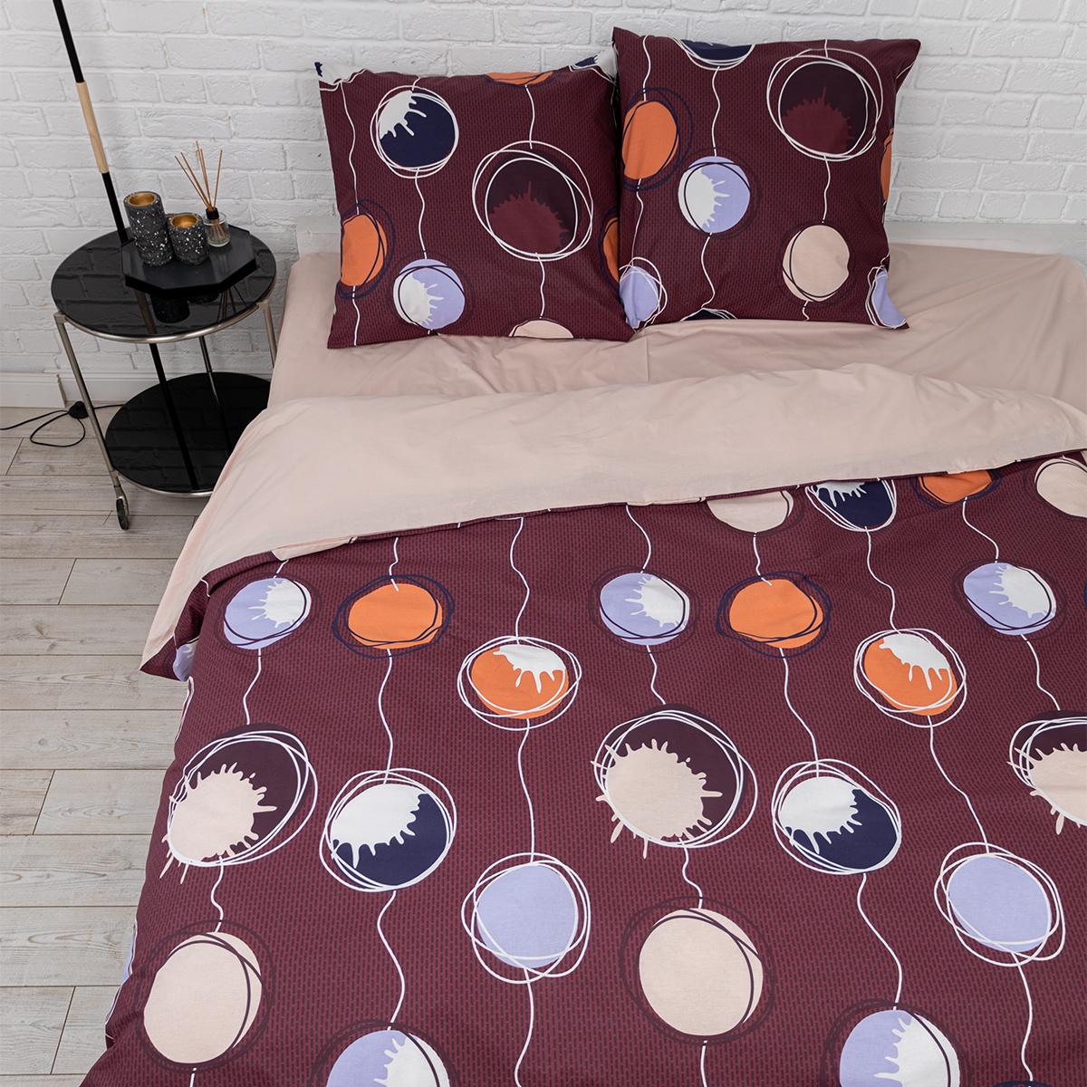 Комплект постельного белья BRAVO Билли двуспальный 4 предм. - фото 7