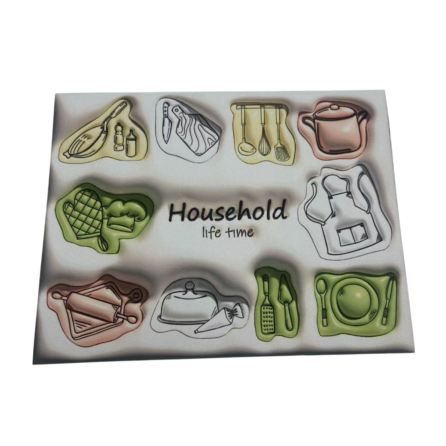 Коврик для сушки посуды ё 30*40см - фото 1