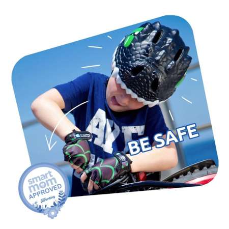 Шлем Crazy Safety Green Crocodile