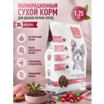 Корм для щенков мелких сухой Clan Classic Puppy 30/17 индейка 1.25кг
