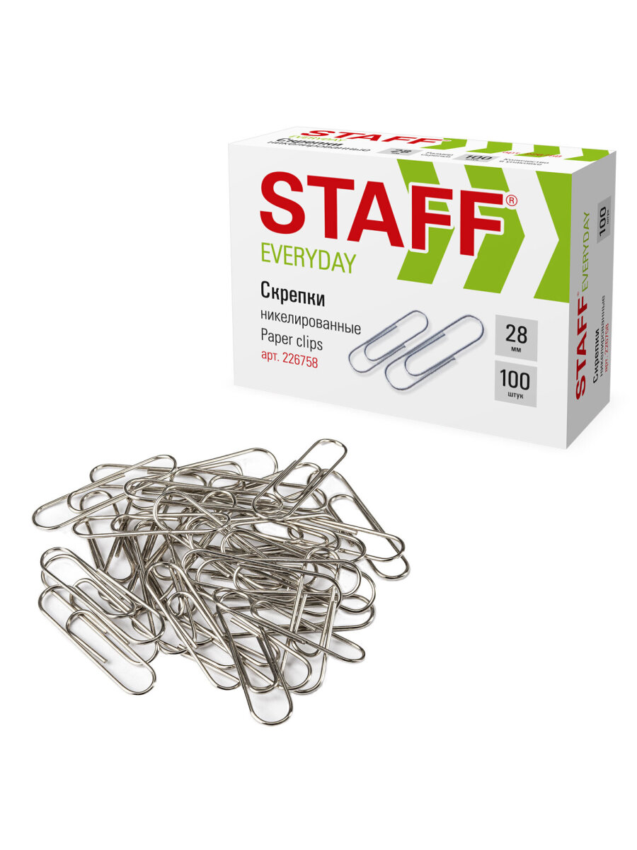 Скрепки Staff 1000 шт. - фото 2