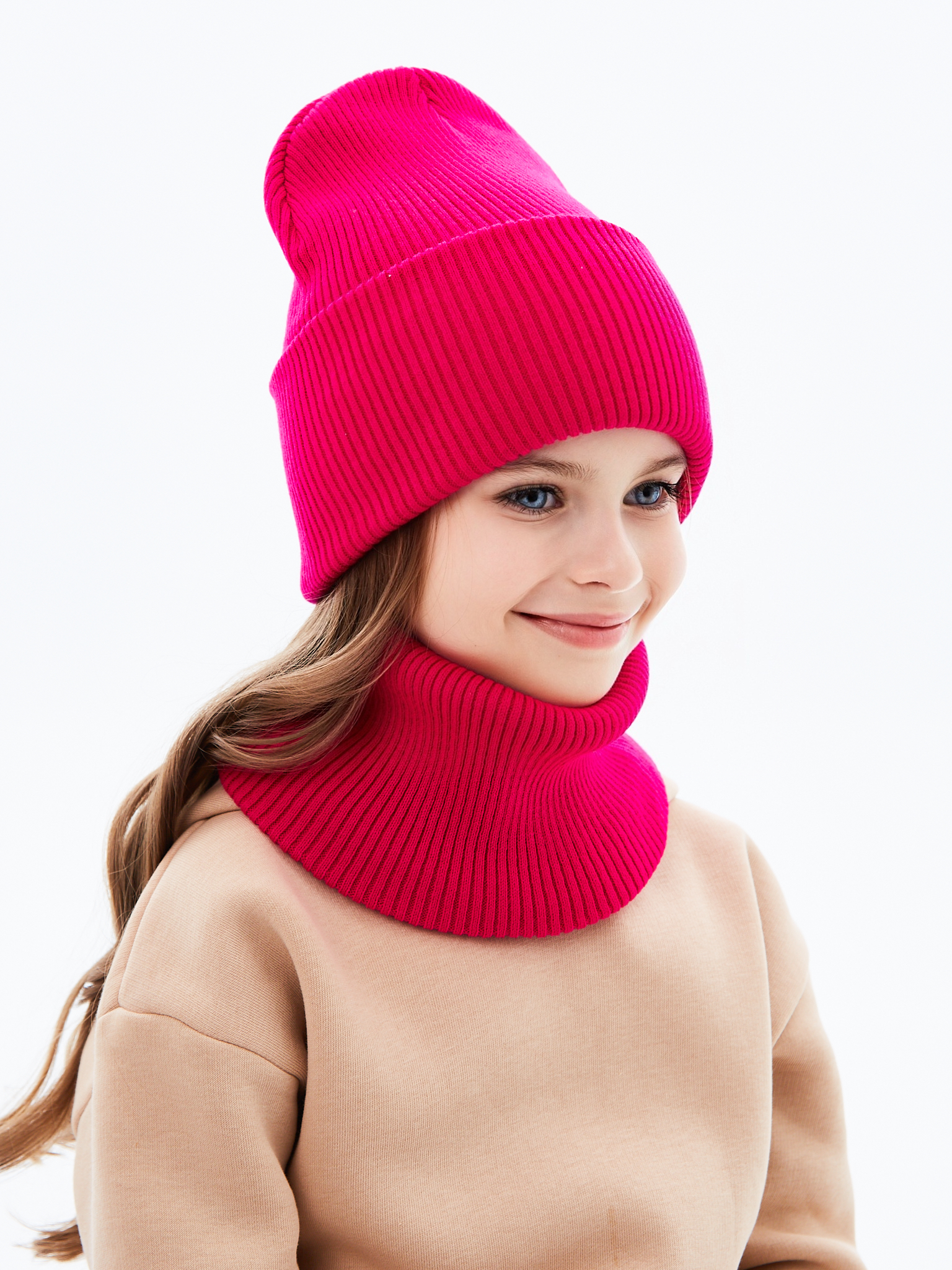 Шапка и снуд KUBRIO KU-H-52-lopata-rasp - фото 6