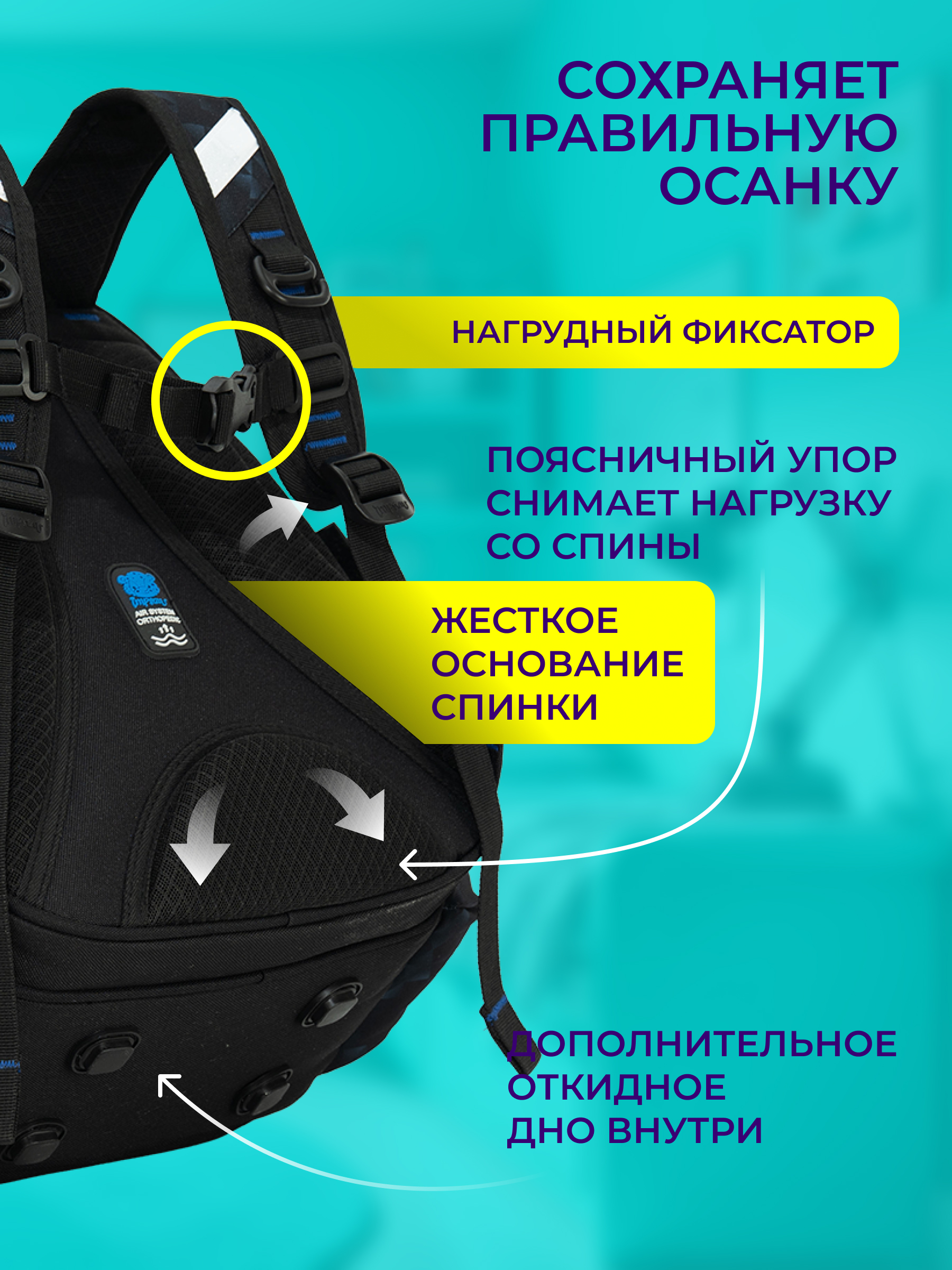 Рюкзак Impreza А202 - фото 5