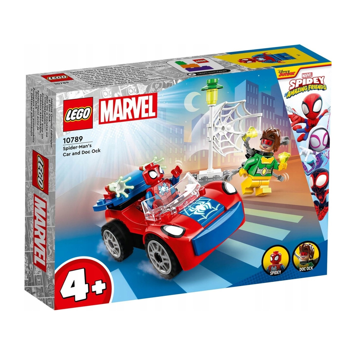 Конструктор LEGO Spidey Автомобиль Человека-паука - фото 11