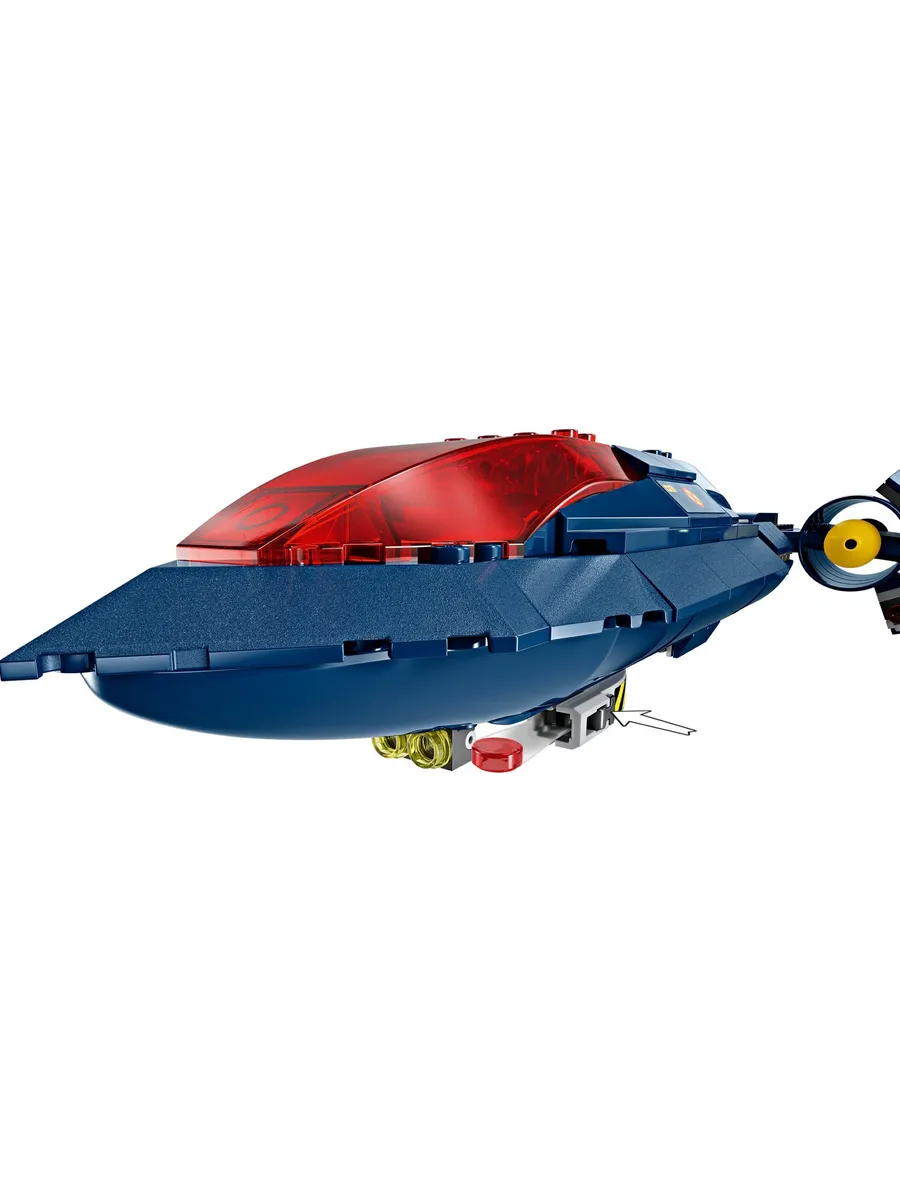 Конструктор LEGO Marvel Super Heroes Истребитель X-Jet Людей Икс 342 дет. - фото 3