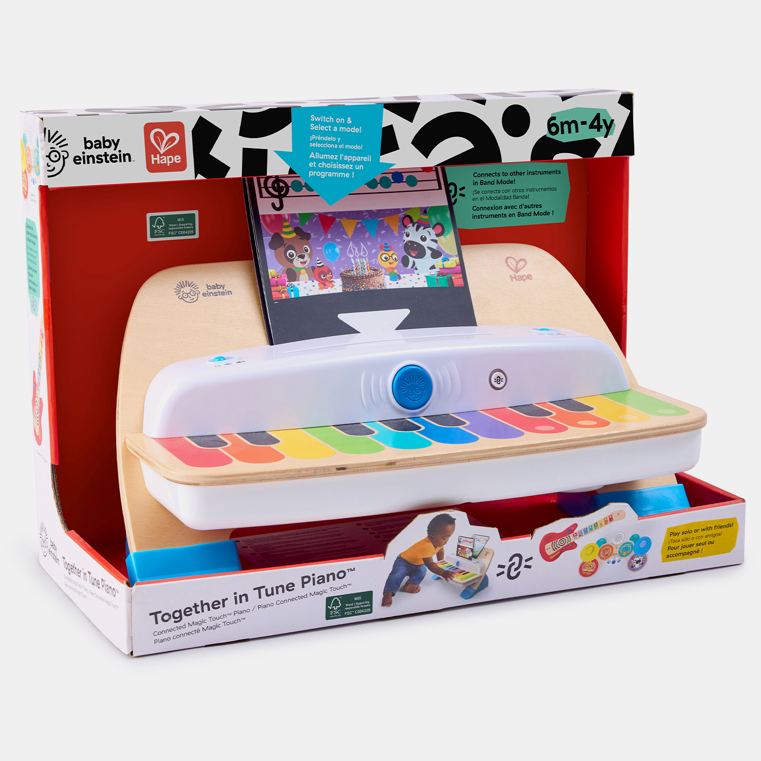 Игрушка музыкальная Hape пианино - фото 20