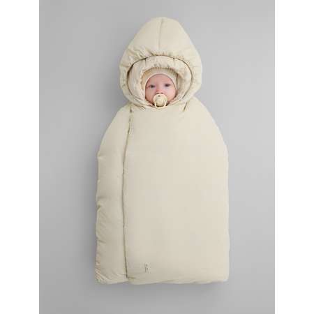 Конверт в коляску Happy Baby для новорожденных бежевый