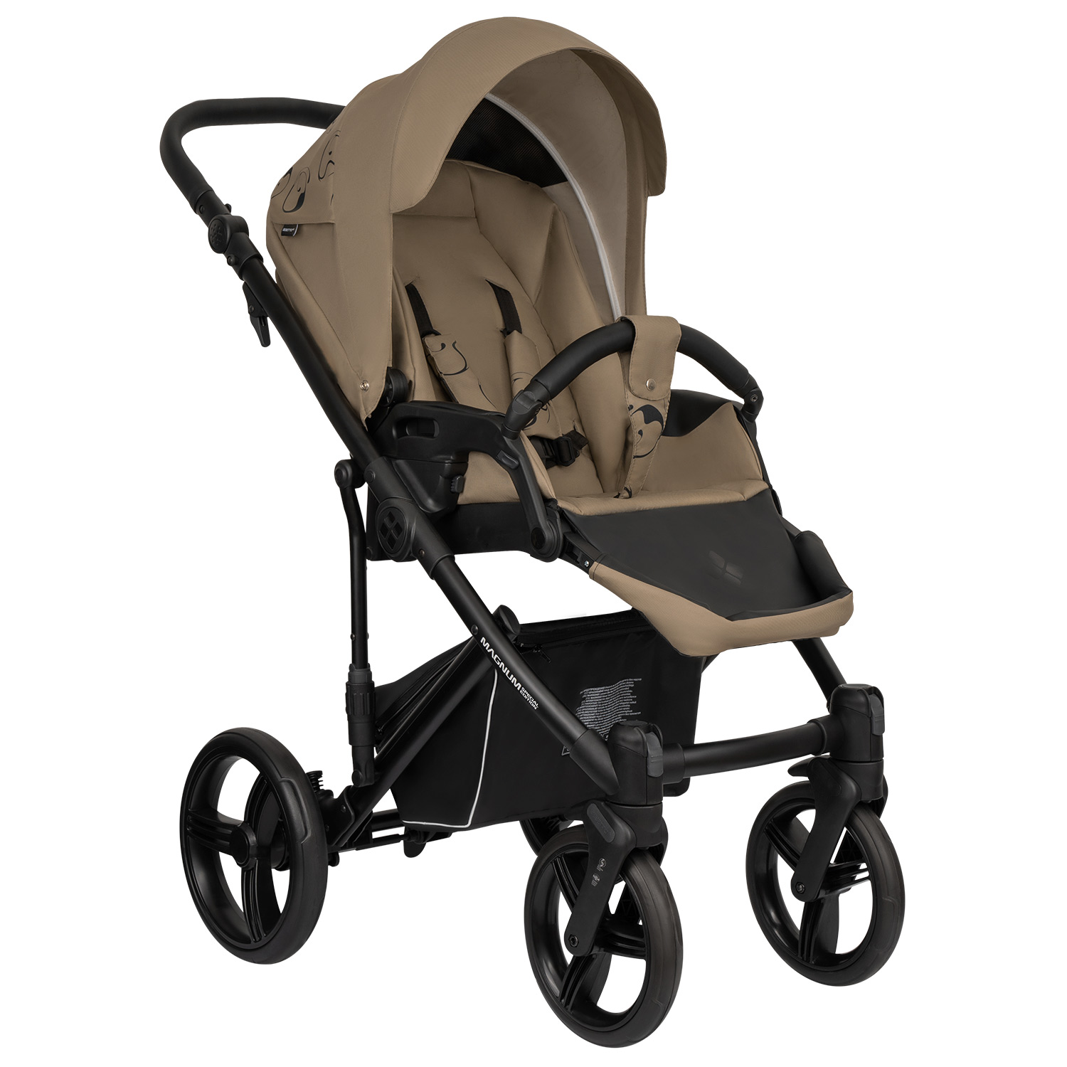 Коляска 2в1 Bebetto Magnum Light SE бежевый - фото 6