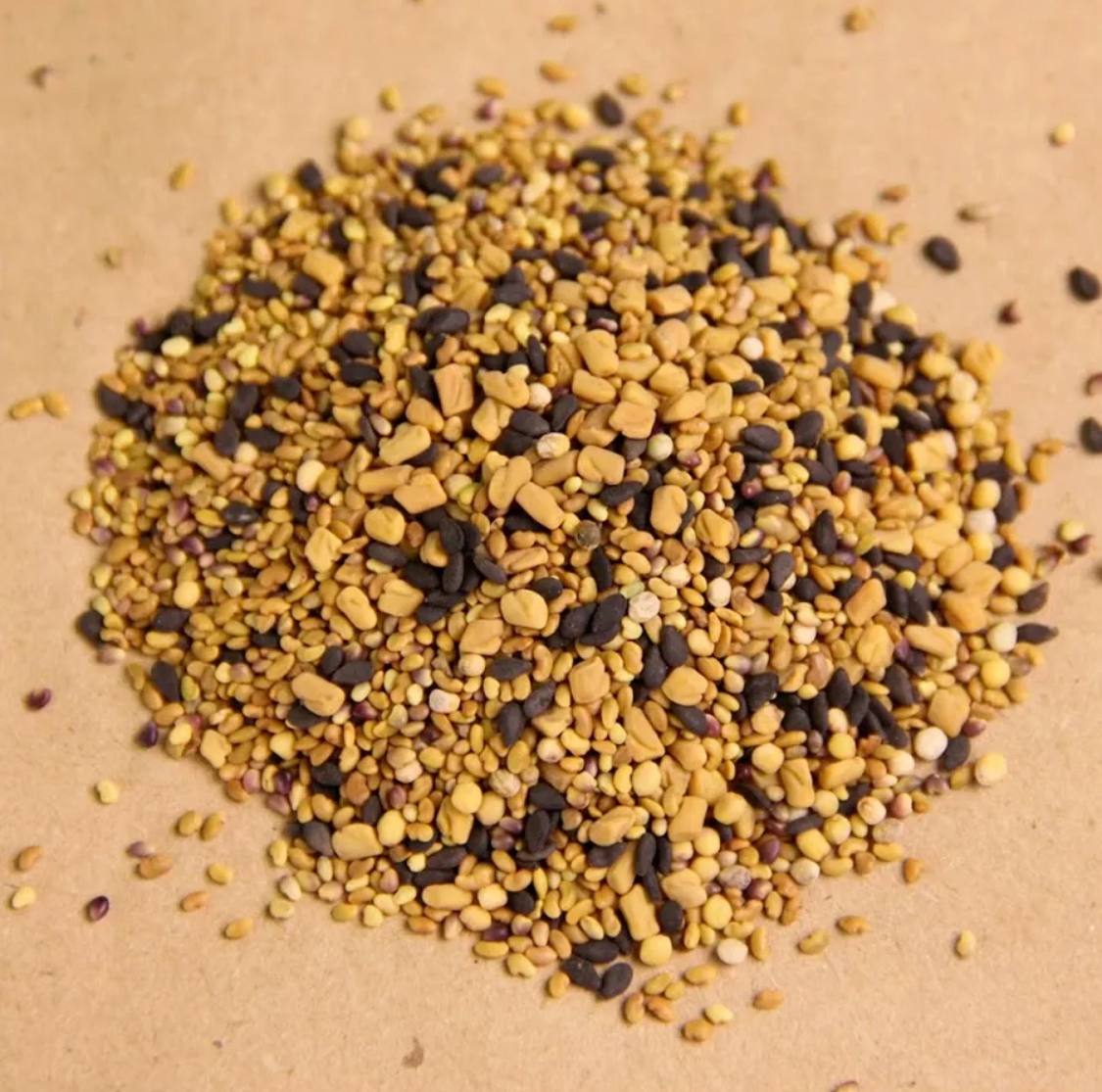 Семена для микрозелени Никольские ПроРостки люцерна, красный клевер, пажитник, кунжут, горчица - фото 2