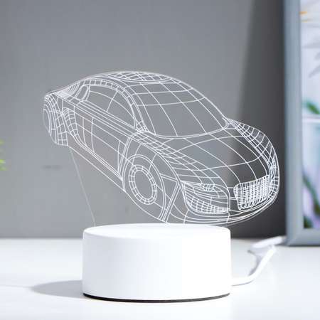 Светильник Sima-Land Авто LED 3 режима от сети 10,5x13x20,5 см
