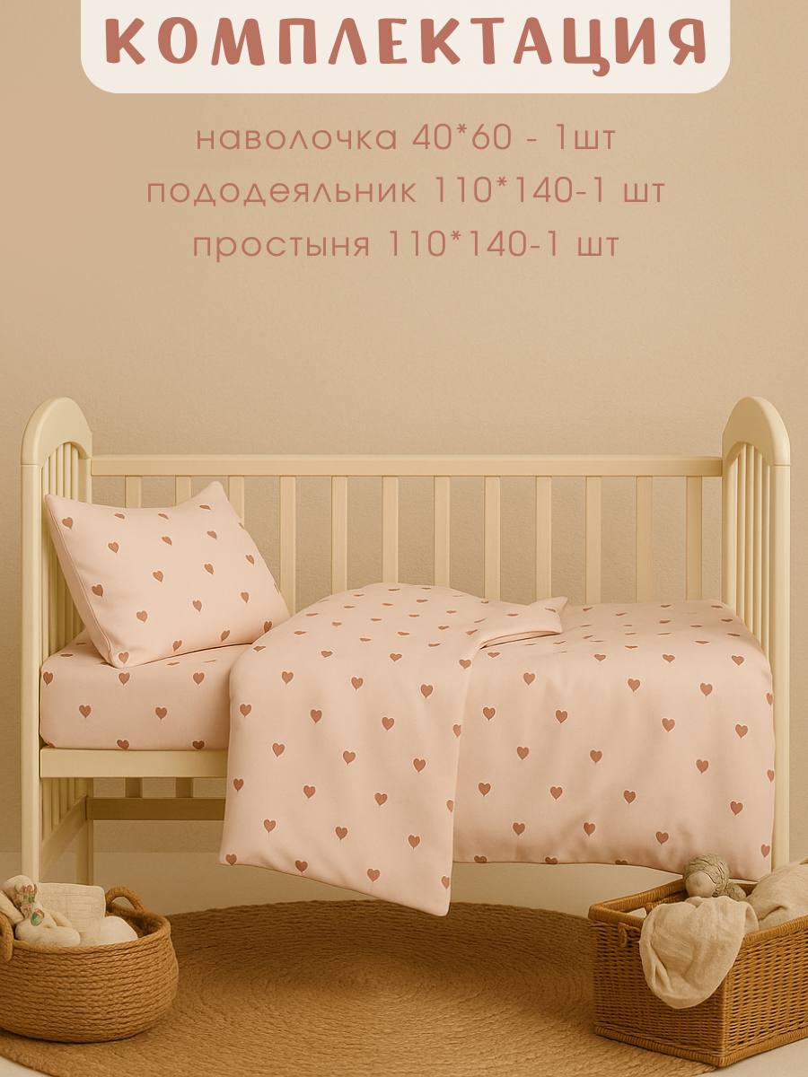 Комплект постельного белья Ночь Нежна Айлин детский 3 предм. - фото 2