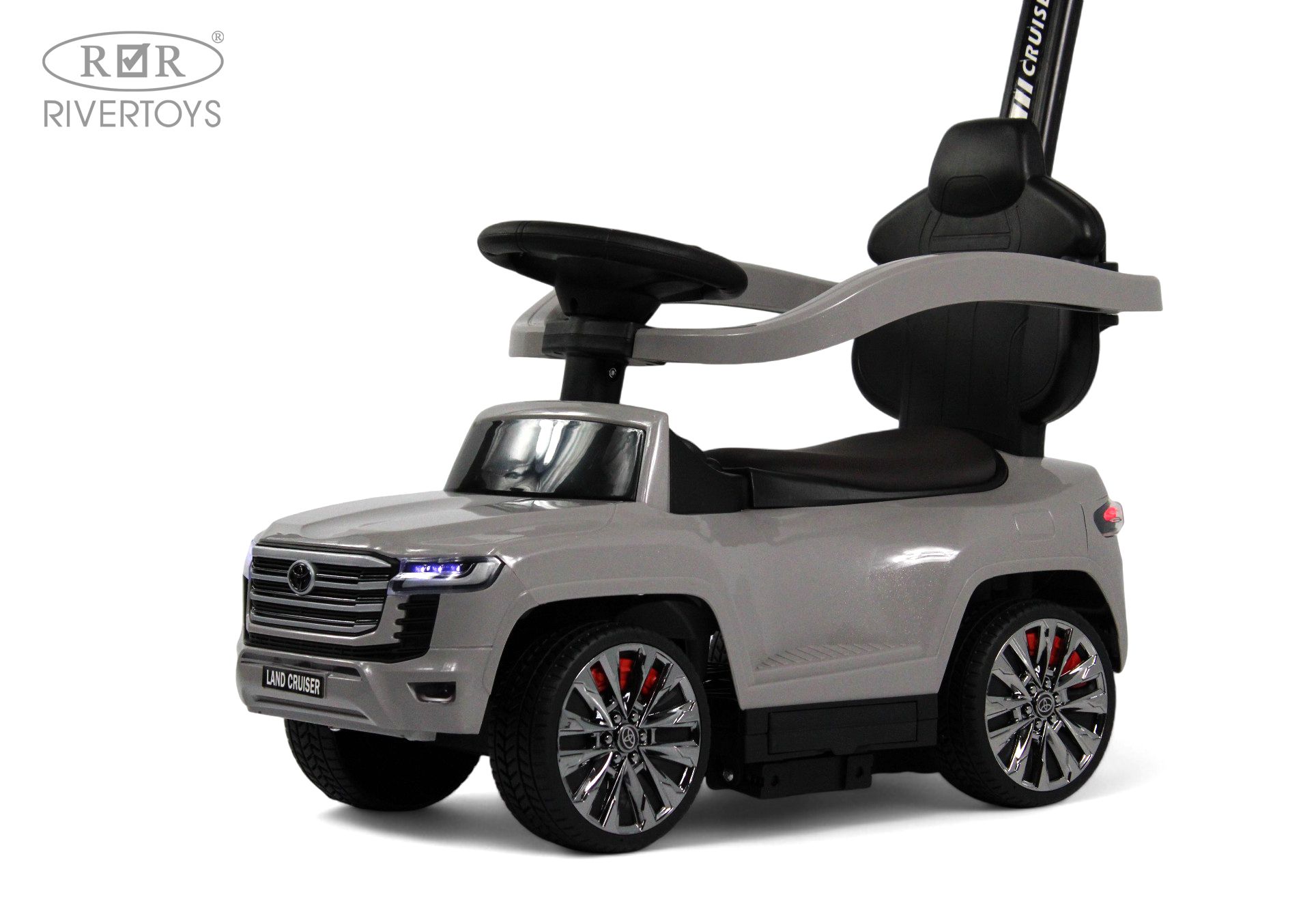 Электромобиль RIVERTOYS Toyota Z002ZZ-A-GREY С пультом ДУ - фото 3