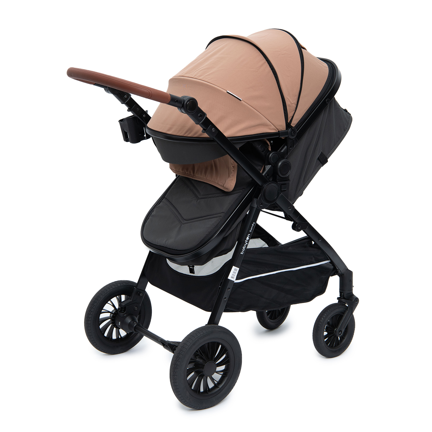 Коляска 2в1 Babyton Sandy Beige - фото 20