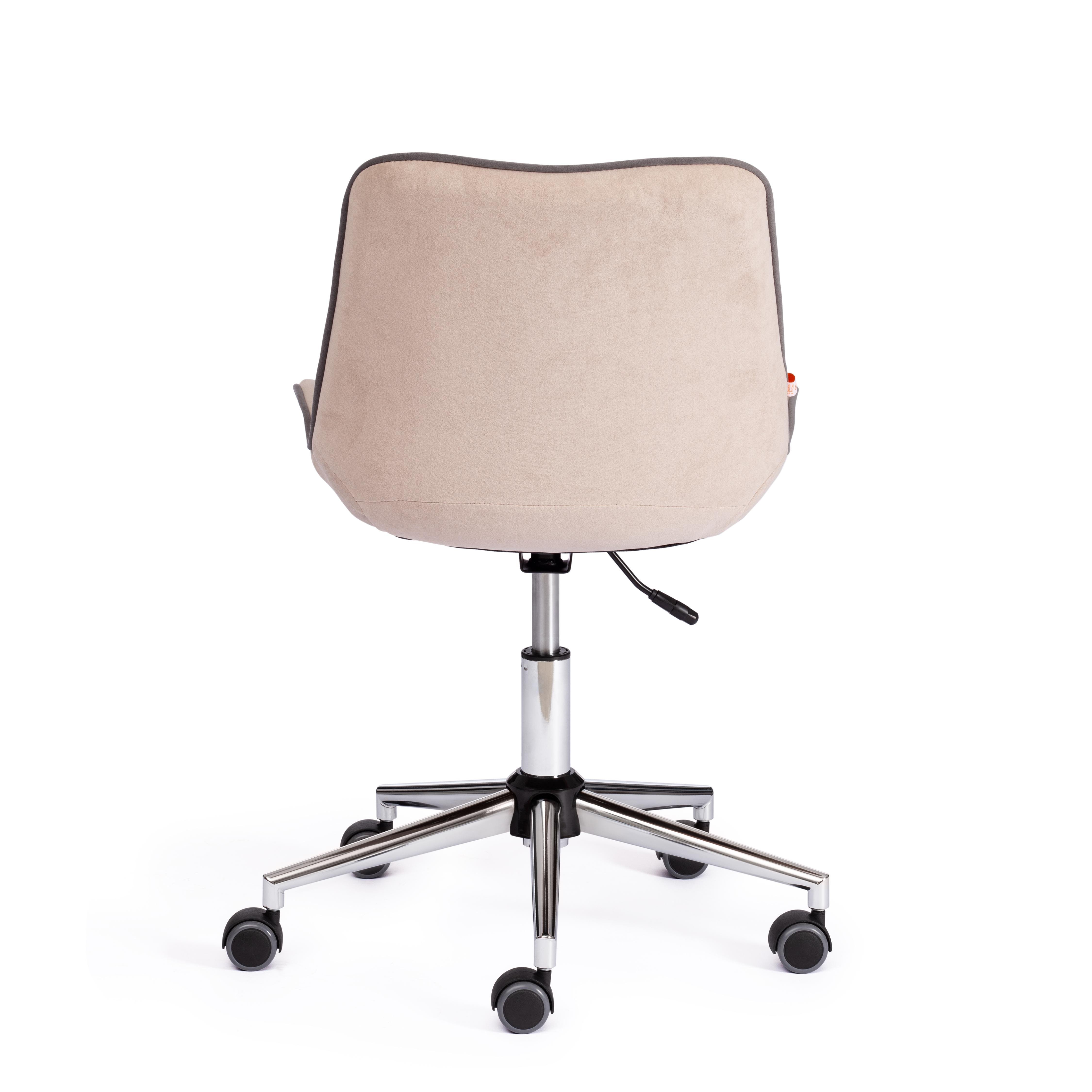 Компьютерное кресло TETCHAIR флок бежевый - фото 9