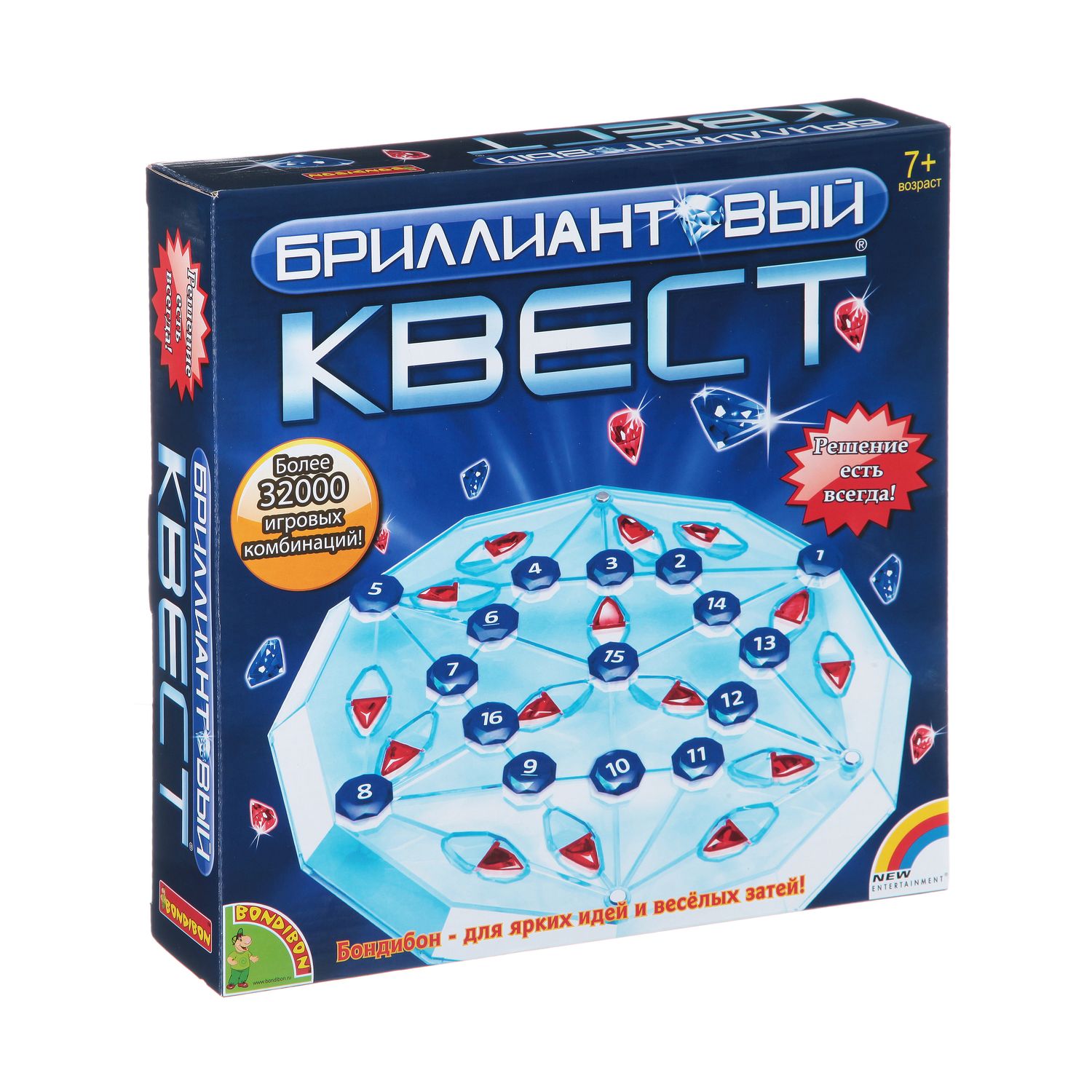 Настольная игра Bondibon ходилка Бриллиантовый квест - фото 3