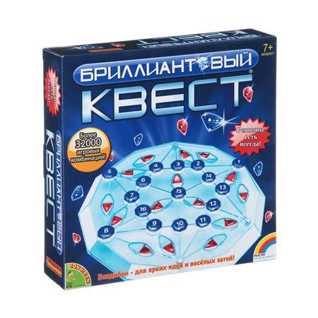 Настольная игра Bondibon ходилка Бриллиантовый квест