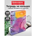 Тетрадь Brauberg клетка 120 лист.