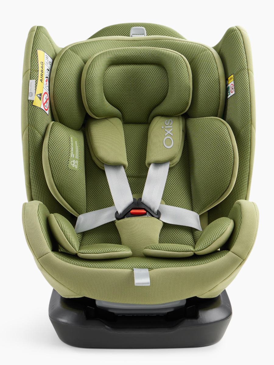 Автокресло Happy Baby Oxis 0+/1/2/3 (0-36 кг) зеленый - фото 2