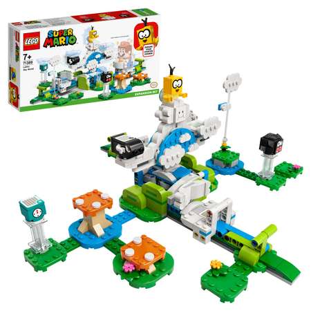 Конструктор LEGO Super Mario Небесный мир лакиту блочный