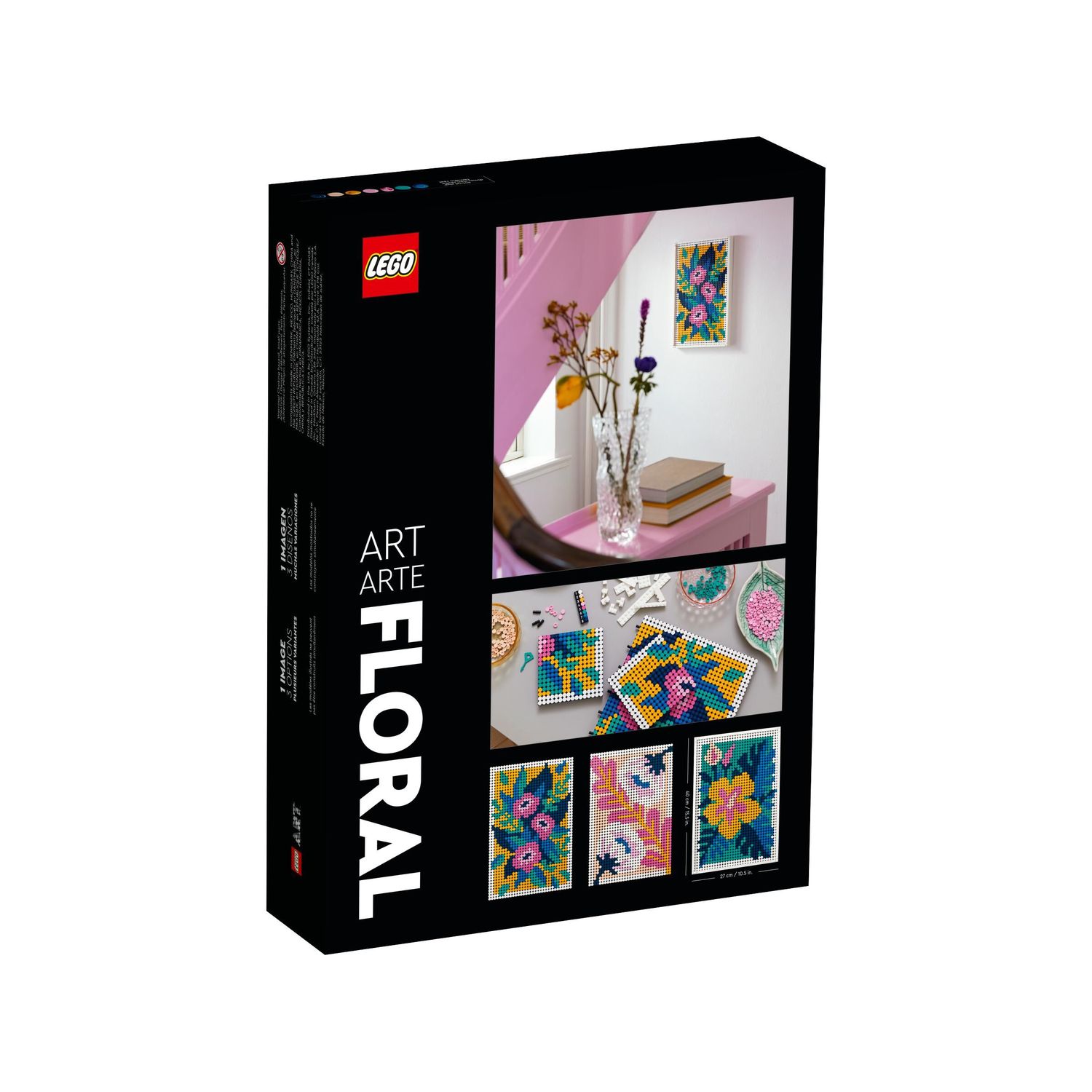 Конструктор LEGO Art Цветочный арт 2870 дет. - фото 6