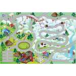 Детский складной коврик Achoka Дорога в горах 150 x 100 см 1 шт.