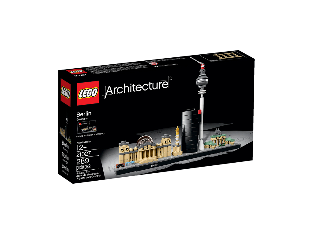 Изображение товара Конструктор LEGO Architecture Берлин 21027 (289 деталей) — Рейхстаг и достопримечательности