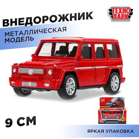 Автомобиль Технопарк Внедорожник красный